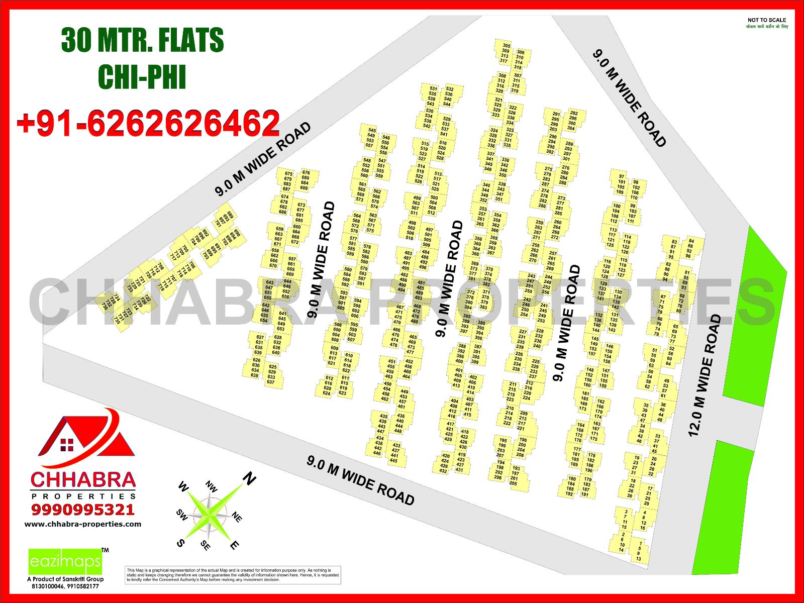 layout plan for 30mtr flats chi phi map