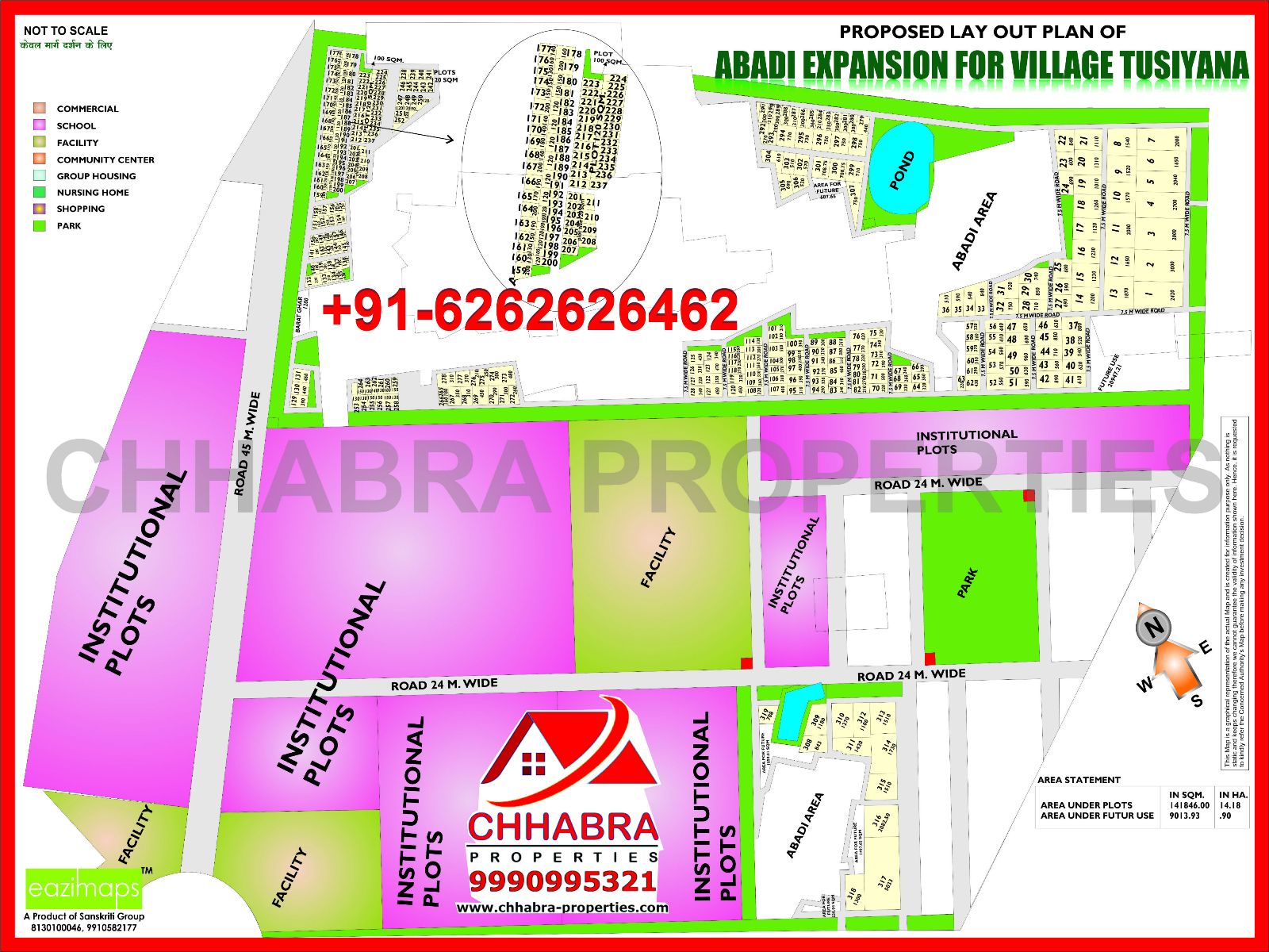 layout plan for abadi expansion for village tusiyana hd map