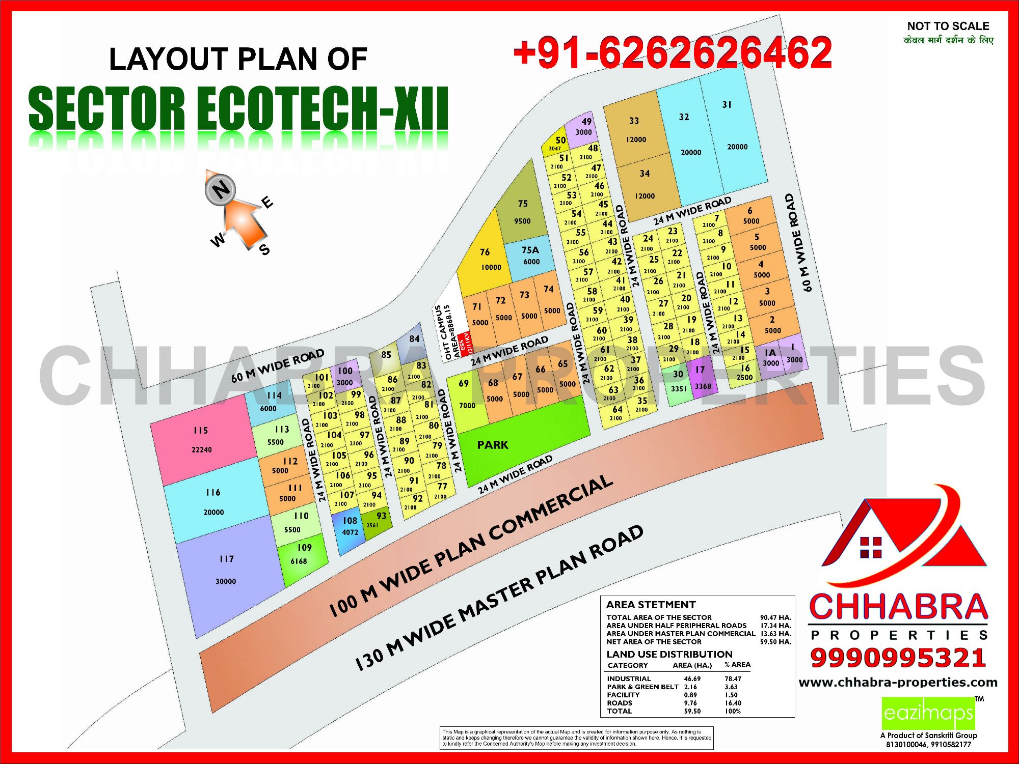 layout plan for greater noida sector echotech xii hd map