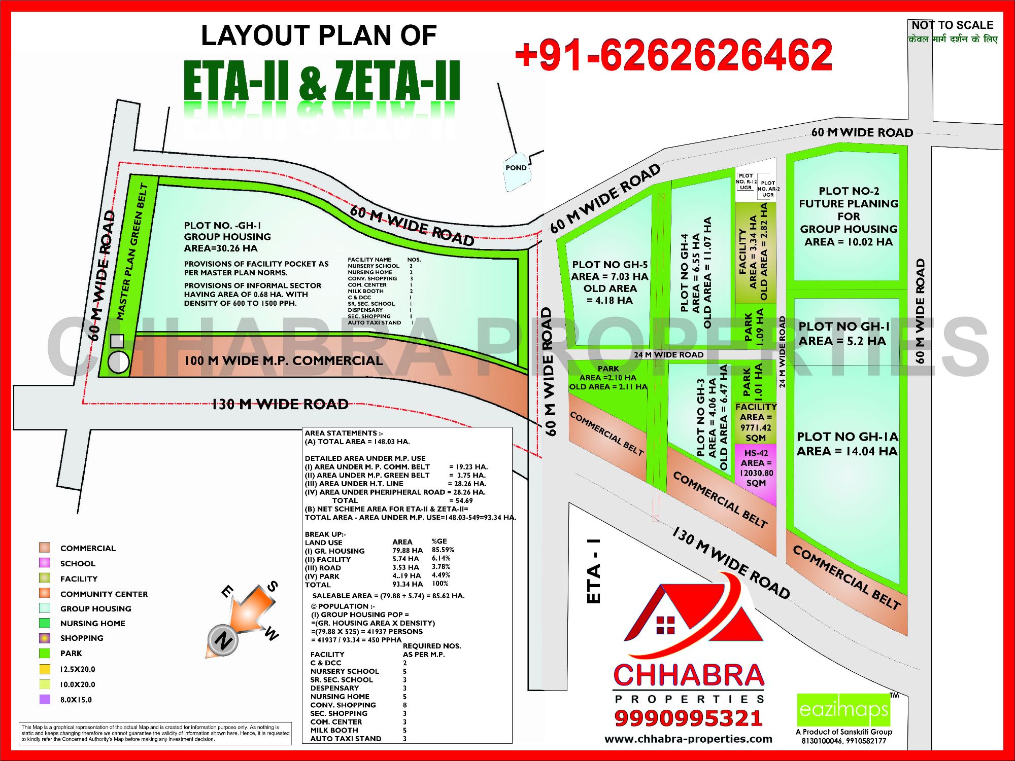 layout plan for greater noida eta ii zeta ii hd map