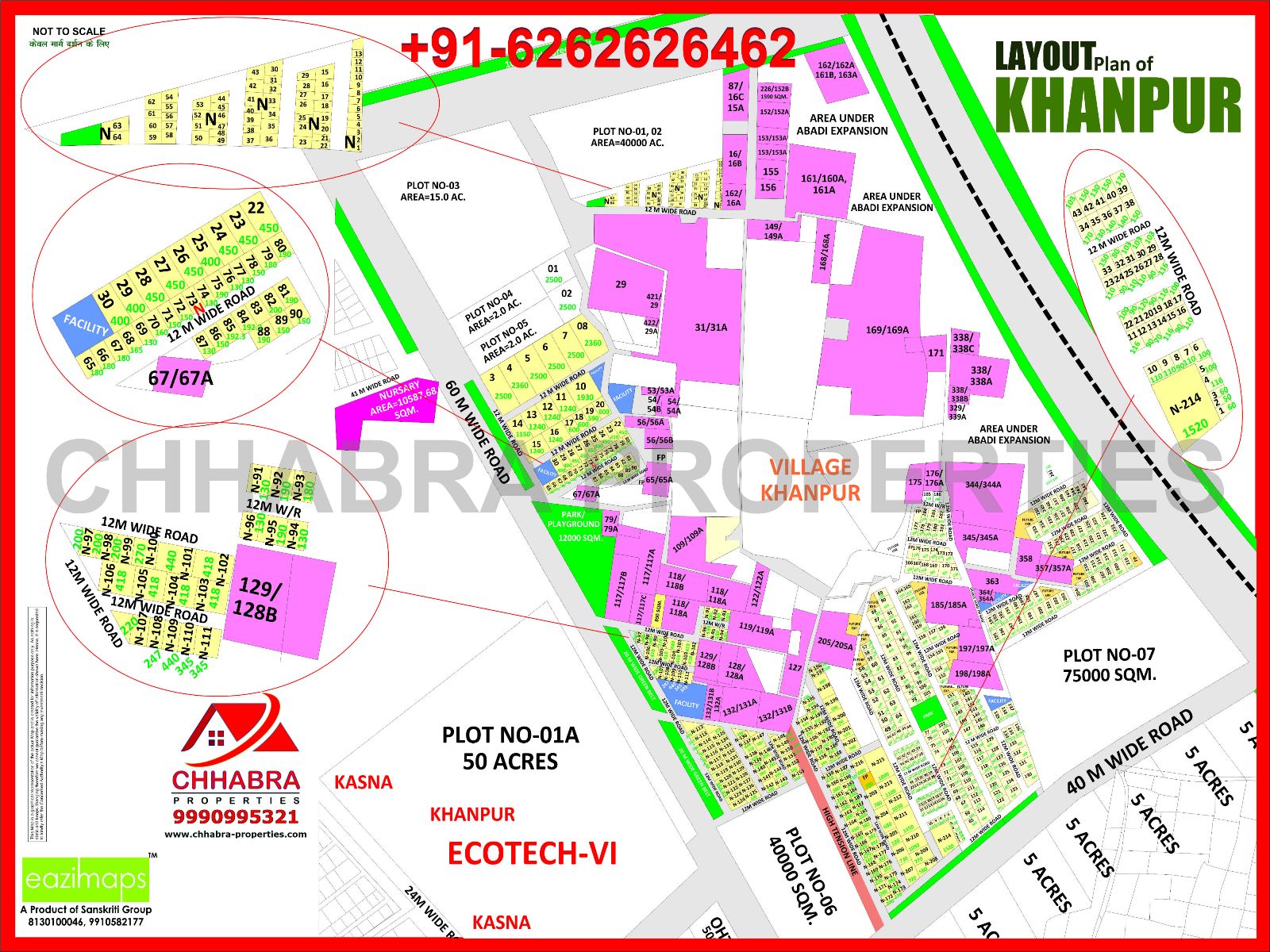 layout plan for khanpur hd map