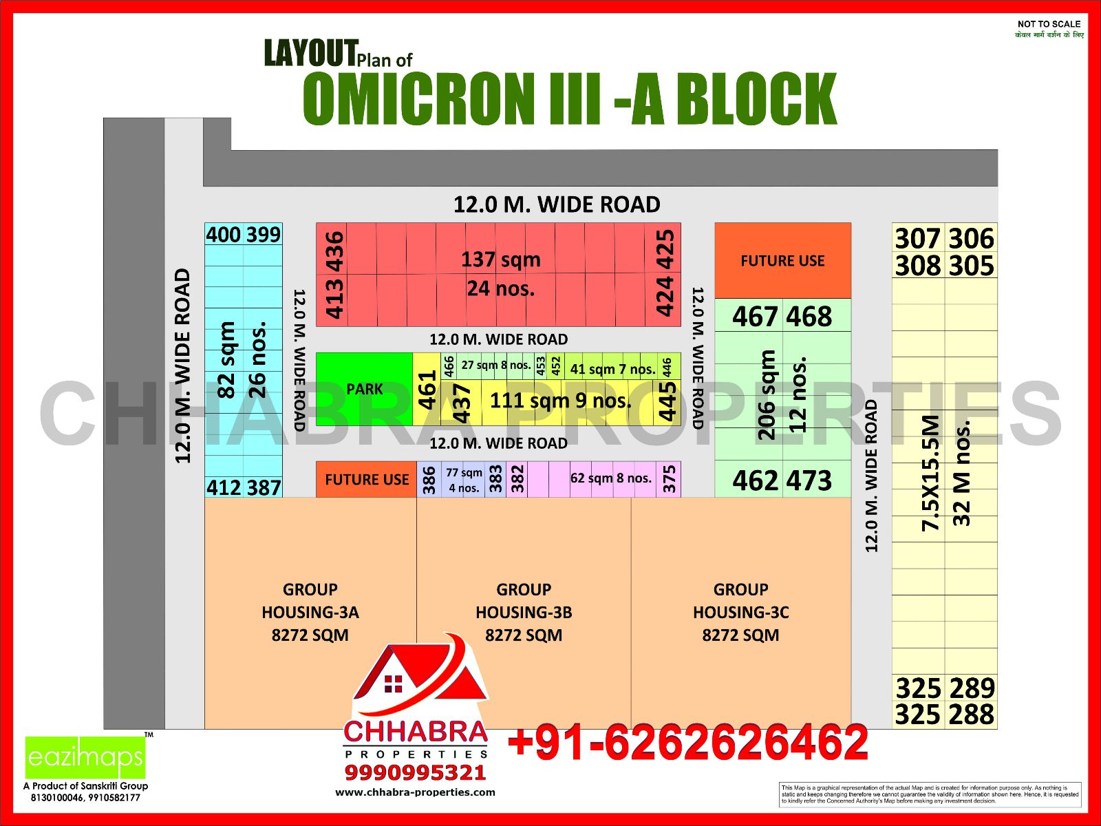layout plan for omicron iii a block hd map