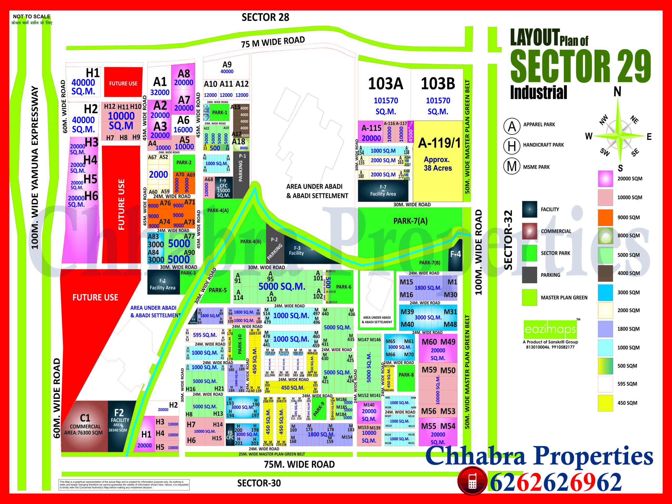 SECTOR 29 INDUSTRIAL Yamuna Expressway Maps
